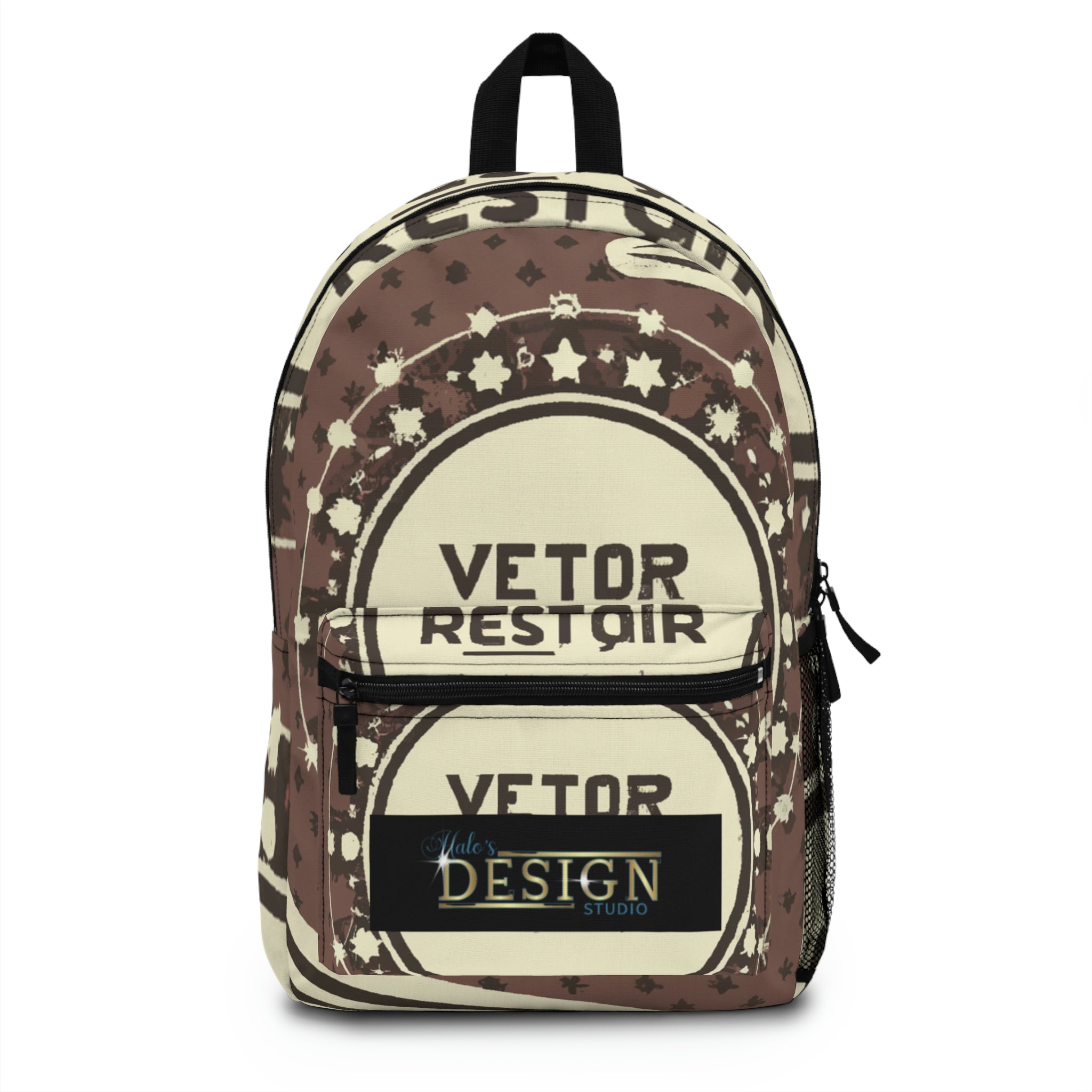 Retro Design By Deirdre Dapper Moses (Backpack)