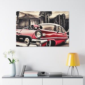 Car Classic By Dusky Renaissance Artist Olivia (Wall Art)