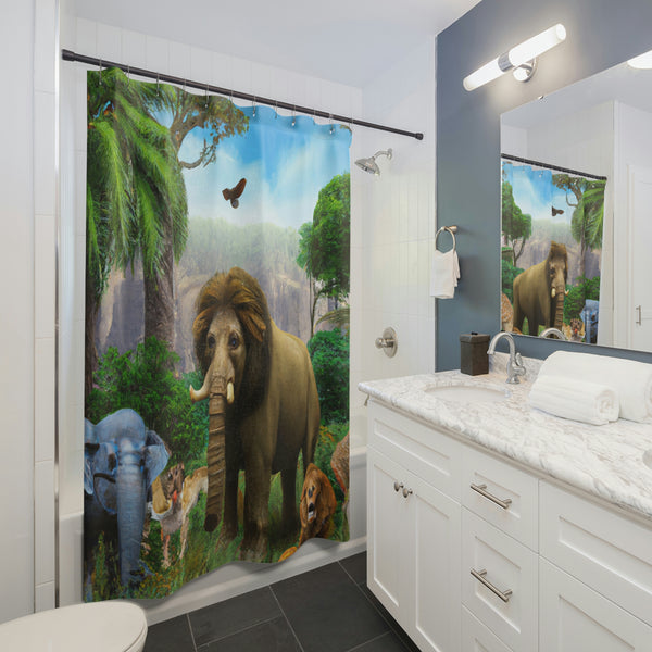 Jungle Designs By: Modern Sanctuary Home Maker (Shower Curtain)