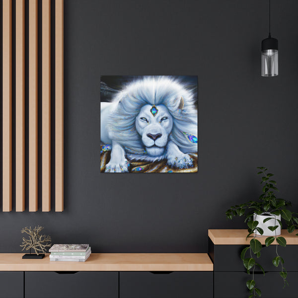 Lion Design By: Silver Swirls Artist (SSA) (Wall Art)