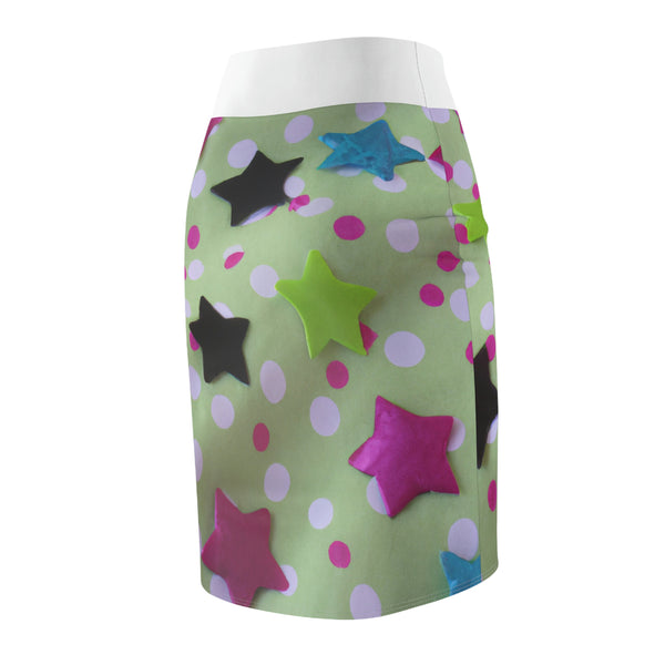 Polka Dot Designs By: Tailoressa  (Pencil Skirt)