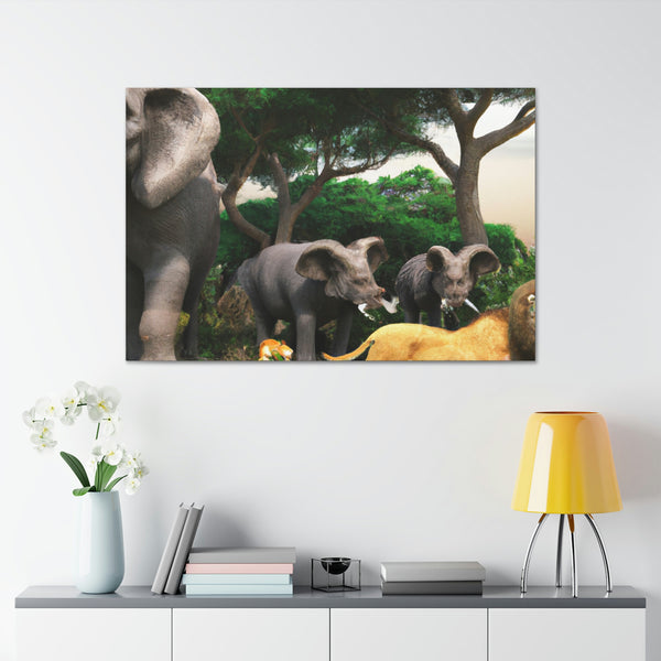 Jungle Designs By: Flora Channing - Female Interior Decorator (Wall Art)