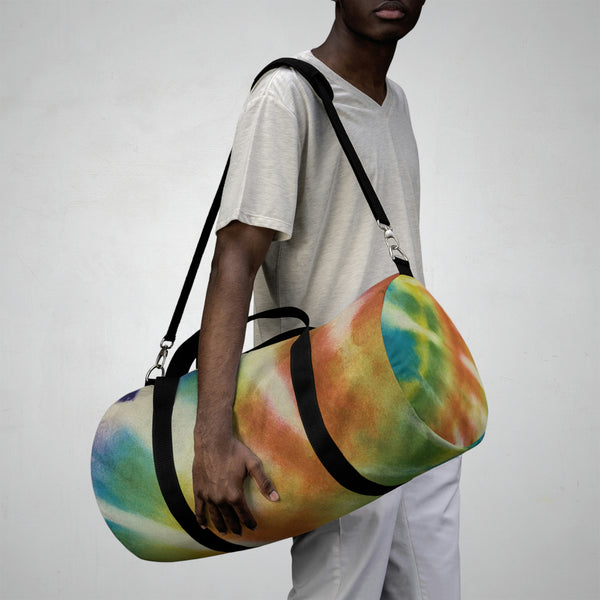 Tie Dye Design By: Skyrona Luxury Duffles (Duffle Bag)