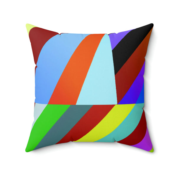 Stripes and Triangle Designs By Eleanor Finiale (Pillow)