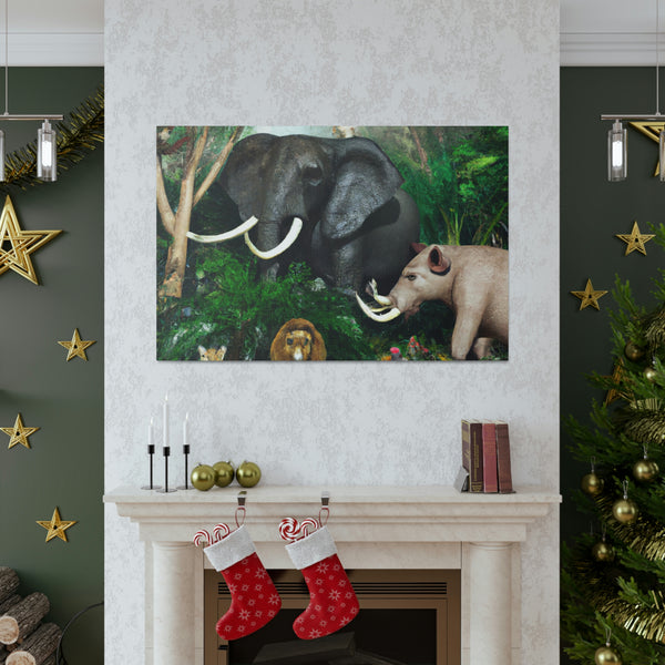 Jungle Designs By: Cecilie Cushioncraft (Wall Art)