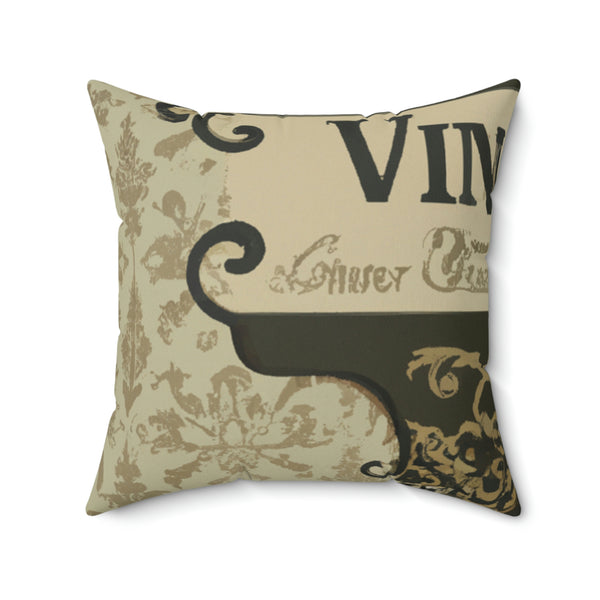 Vintage Print Designs - Artisans of Ambiance: A Unique Interior Design Firm by Filly Estilus - Throw Pillow