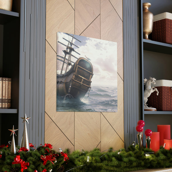 Ship Design By: Femme Fresco (Female + Fresco) (Wall Art)