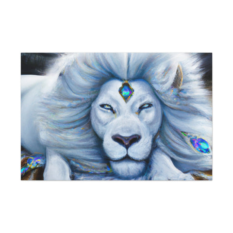 Lion Design By: Silver Swirls Artist (SSA) (Wall Art)