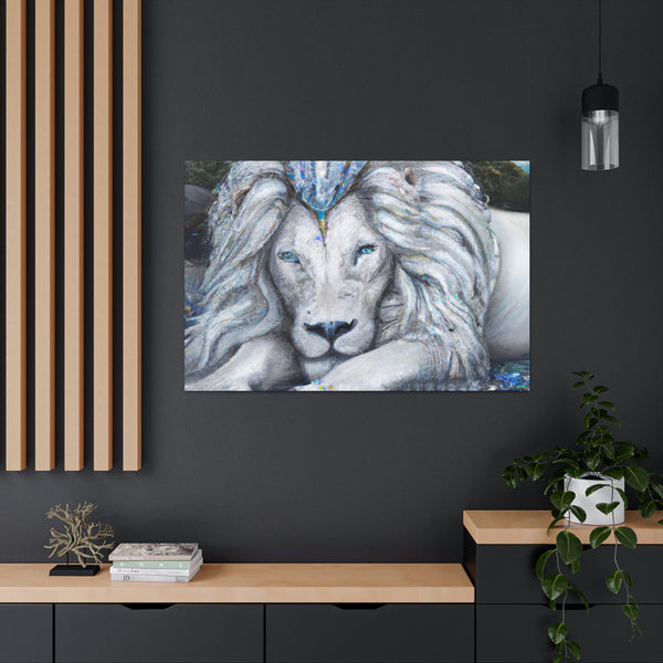 Lion Design By: The Ivory Painter. (Wall Art)