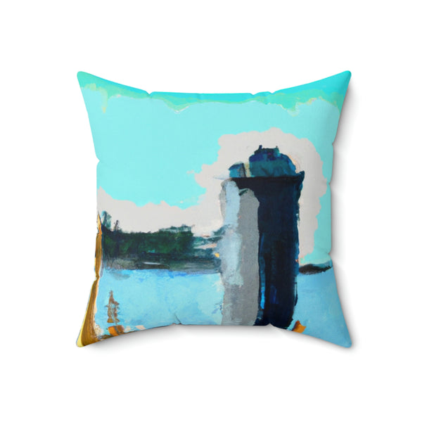 Design By: Rembrandt van Rijn (Pillow)