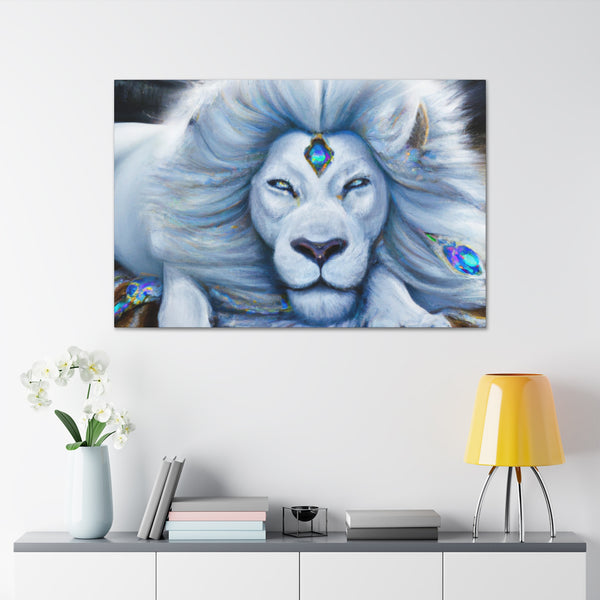 Lion Design By: Silver Swirls Artist (SSA) (Wall Art)