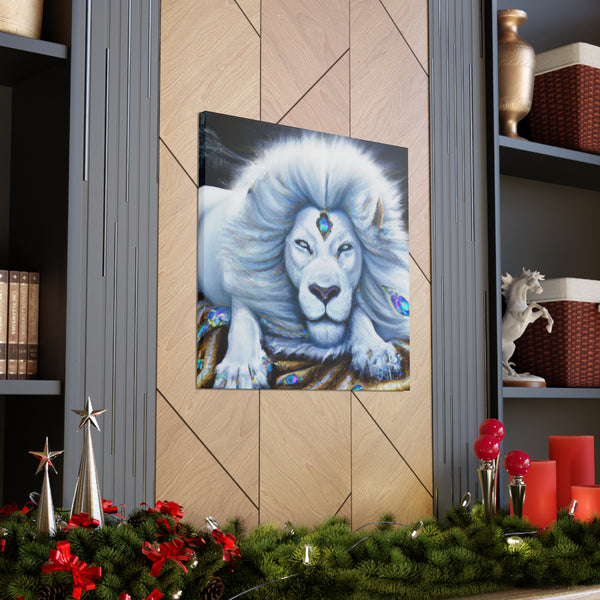 Lion Design By: Silver Swirls Artist (SSA) (Wall Art)