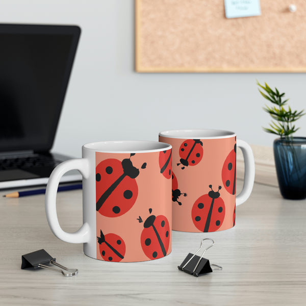 Lady Bug Designs By:Mudsmith Braiden. (Mug)