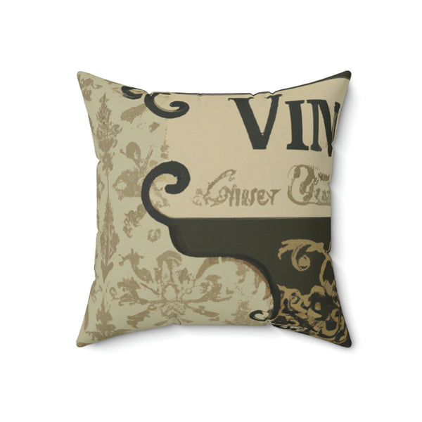 Vintage Print Designs - Artisans of Ambiance: A Unique Interior Design Firm by Filly Estilus - Throw Pillow