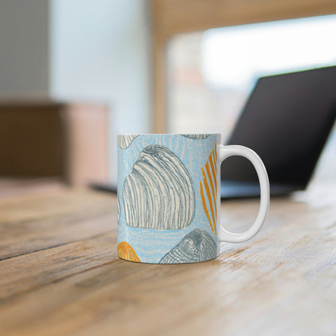 Seashell Designs By: "Crisp Interior Designista" (Mug)