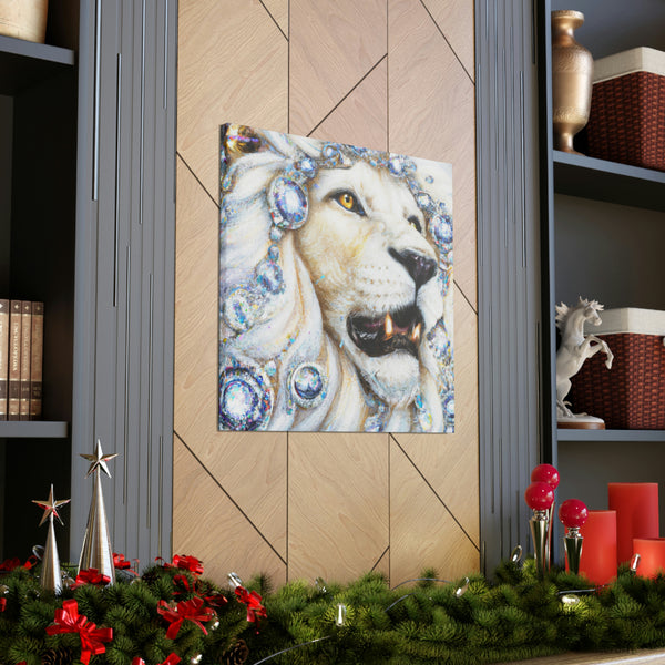 Lion Design By: Infinite Imaginator, Genna Galaxi. (Wall Art)