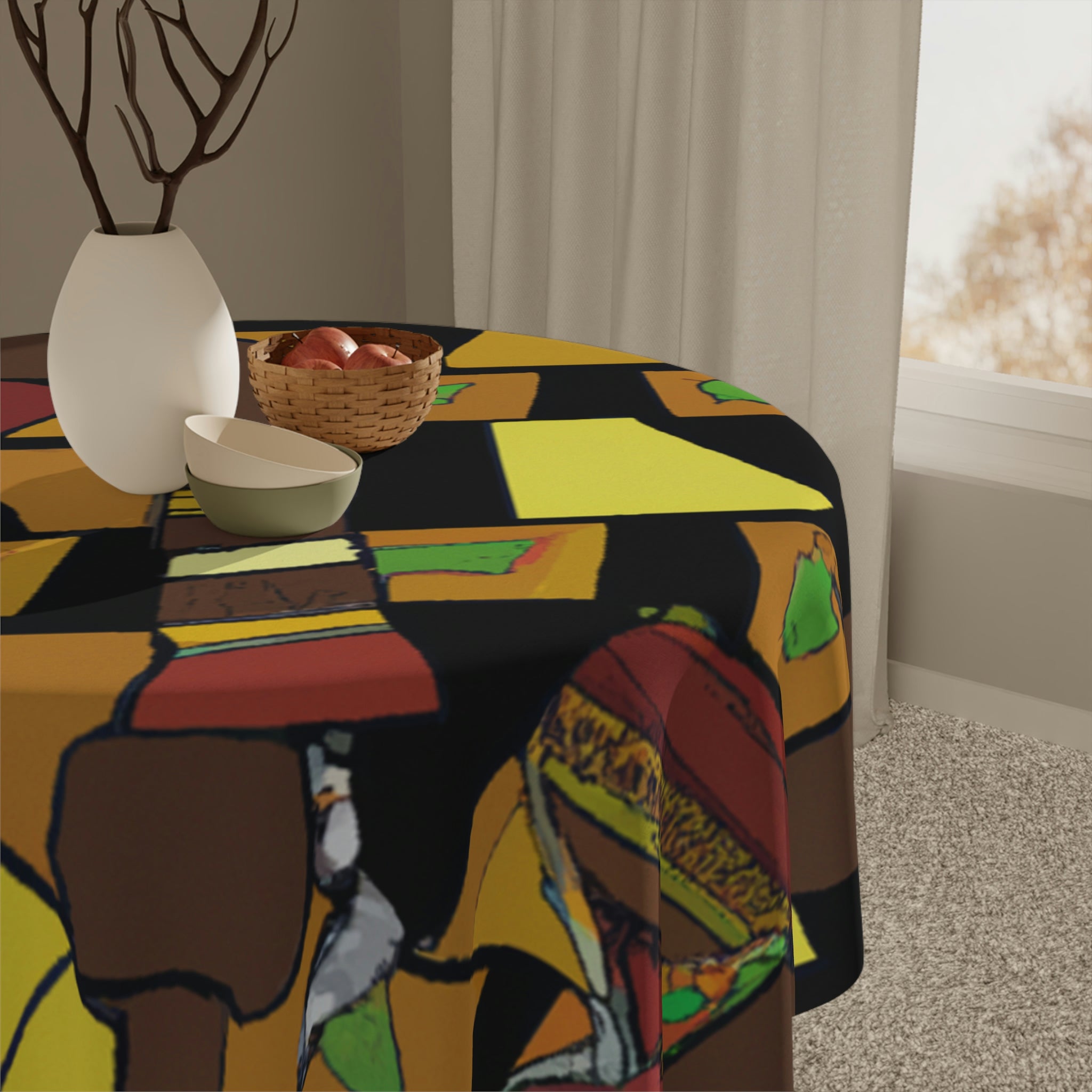 African Design By:  Maxwell Zouvelle (Tablecloth)