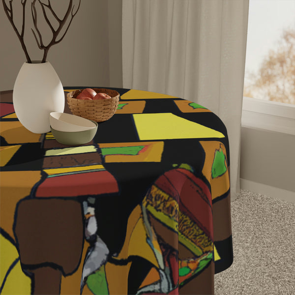 African Design By:  Maxwell Zouvelle (Tablecloth)