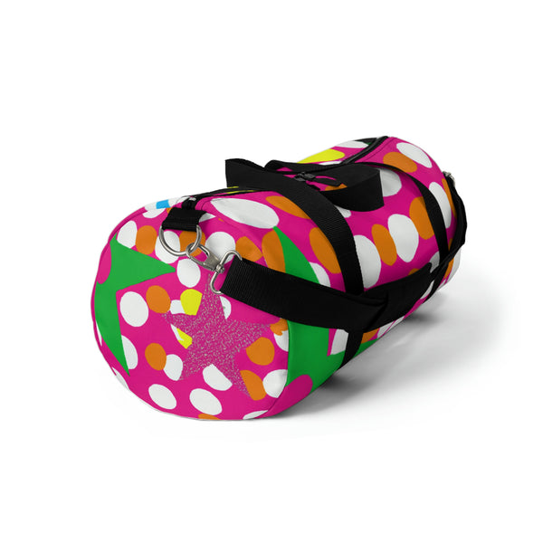 Polka Dot Design By: -LuxeDuffle by Karina - Duffle Bag