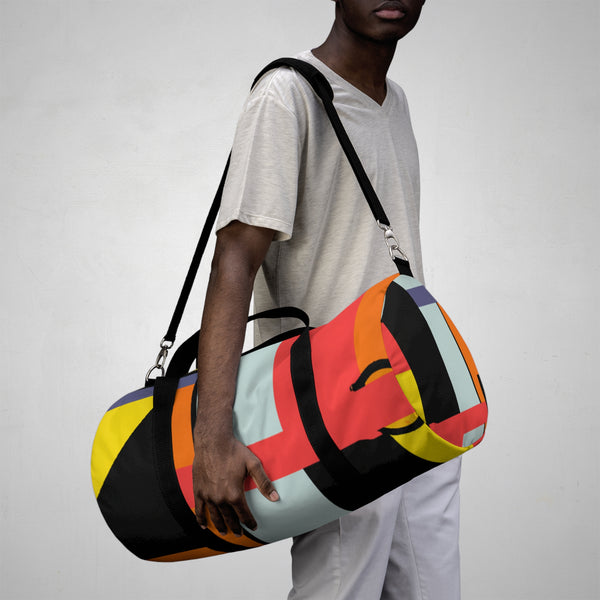 Geometric Art Design - Tres Eleganté Couture by Emerson Breezeway - Duffle Bag