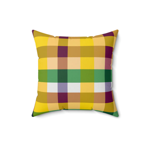 Plaid Design By: Rembrandt van Rijn (Pillow)