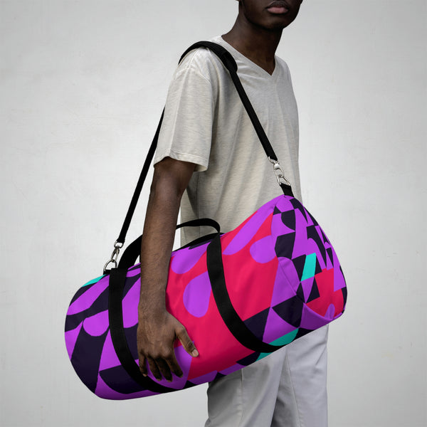 Geometric Art Design By: Sapphrine Luxury Bags (Duffle Bag)