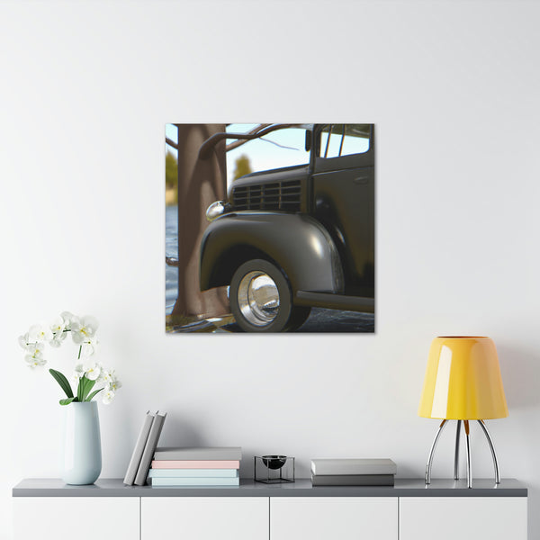 Classic Car Designs By Van Gogh (Wall Art)