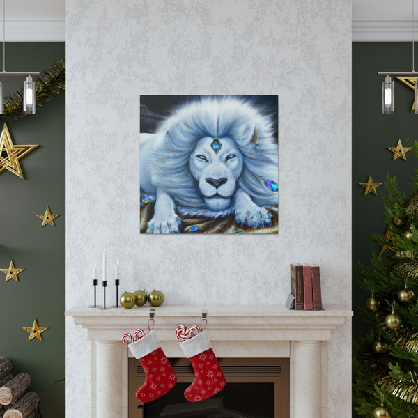 Lion Design By: Silver Swirls Artist (SSA) (Wall Art)