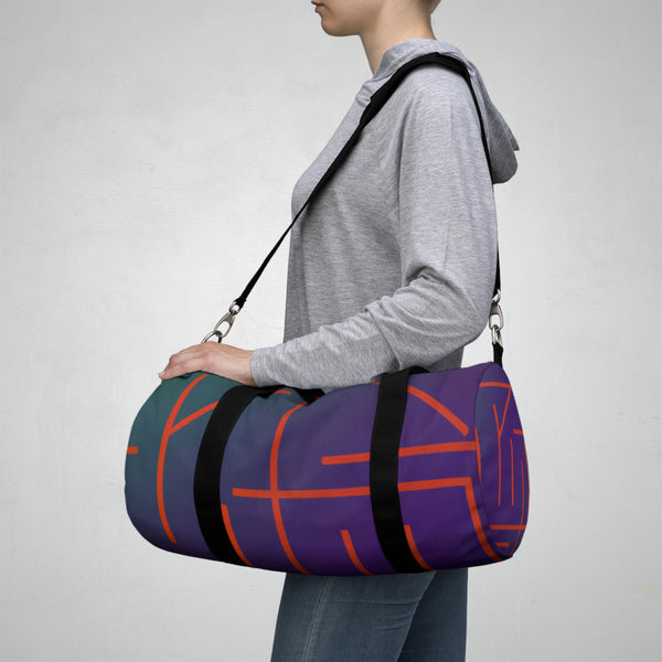 Geometric Art Design By: Millionsmith Luxury Duffle (Duffle Bag)