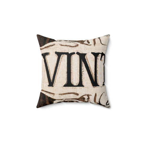 Vintage Print Designs - Velvet Visionaries - Throw Pillow