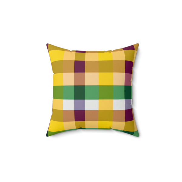 Plaid Design By: Rembrandt van Rijn (Pillow)