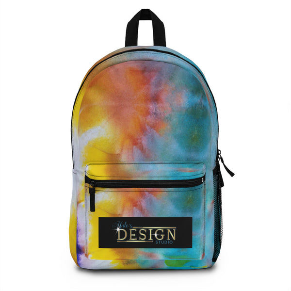 Tie Dye Designs By Artist Name: Billie Eilish 
Genre: Pop 
Location: Los Angeles, California (Backpack)