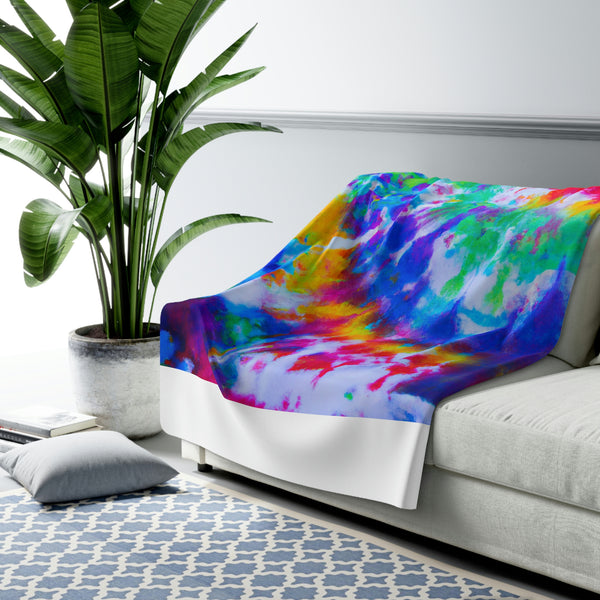 Tie Dye Design By: Mabellee "Makerly" Fletchcraft (Throw)