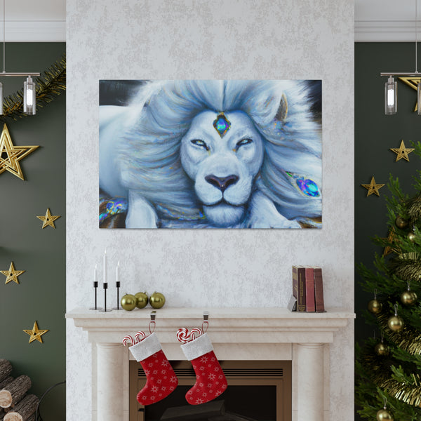 Lion Design By: Silver Swirls Artist (SSA) (Wall Art)