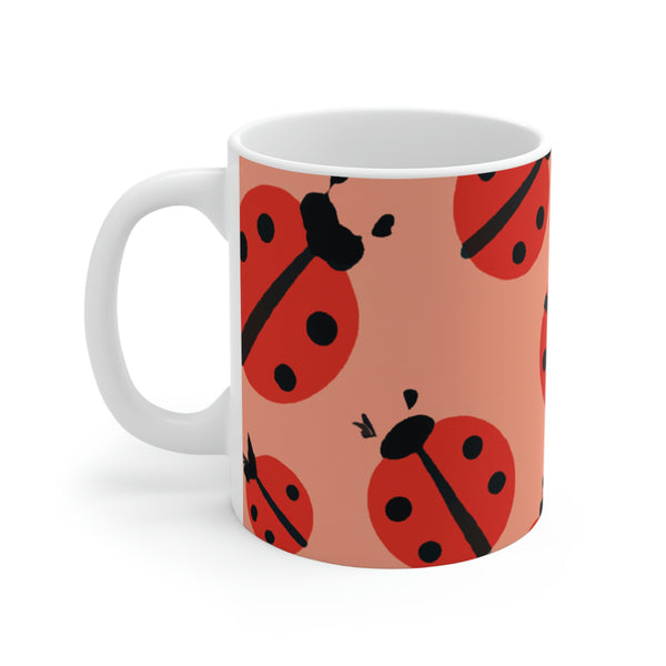 Lady Bug Designs By:Mudsmith Braiden. (Mug)