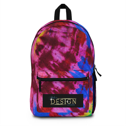 Tie Dye Designs By Mia WilcoxGenre (Backpack)