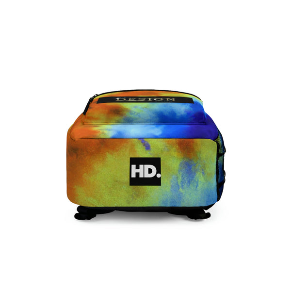 Tie Dye Designs By Bruno Santos, Pop Singer (Backpack)