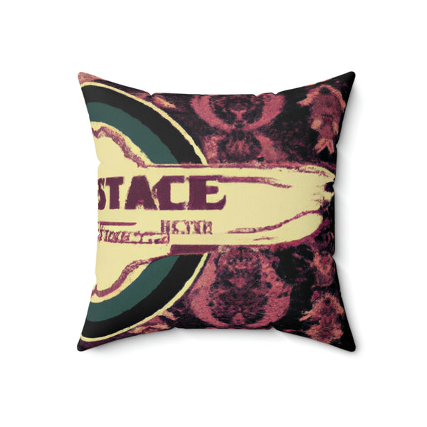 Vintage Print Designs - Crowned Royal Interiors - Throw Pillow