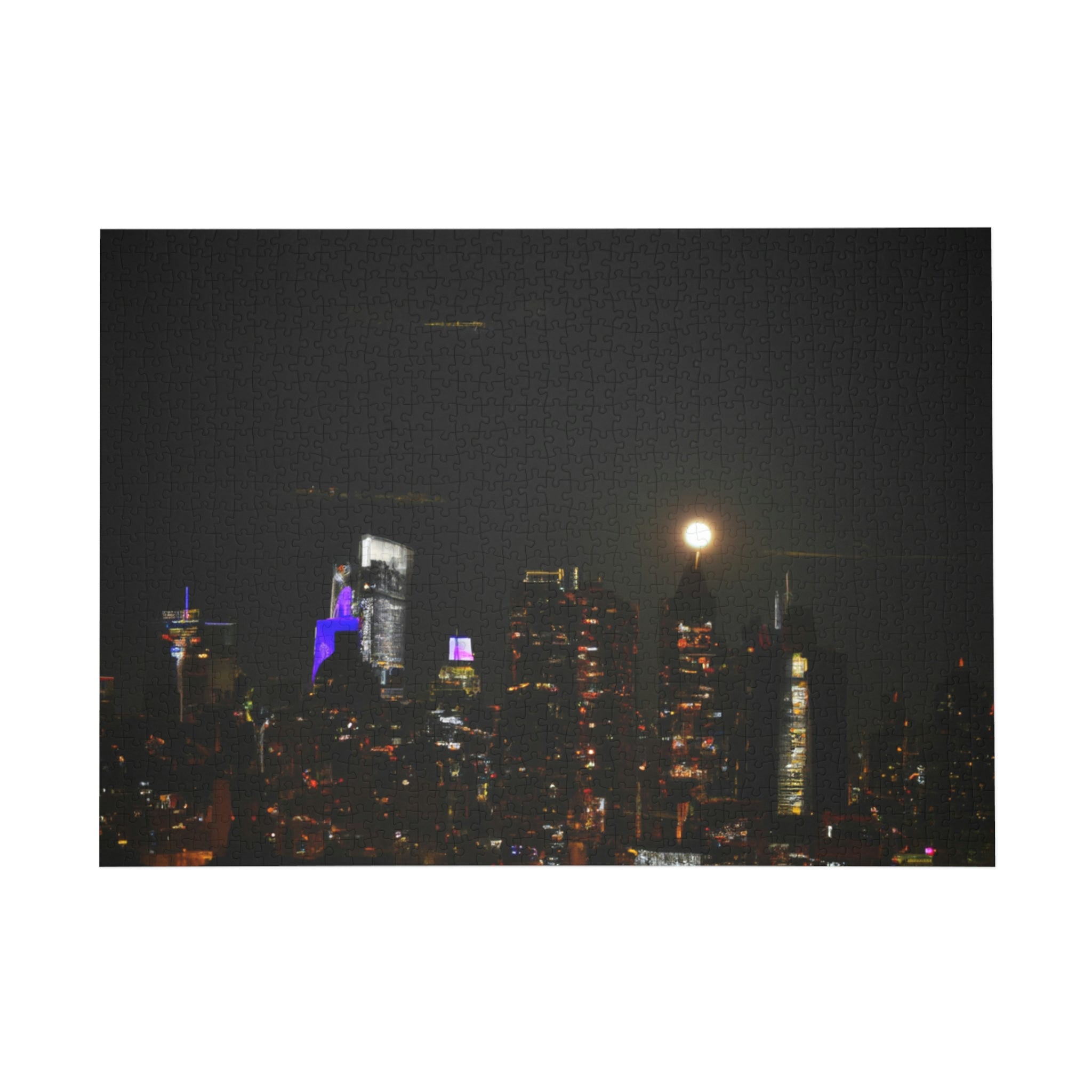 City Lights and Buildings By: Puzley Smithson (Puzzle)