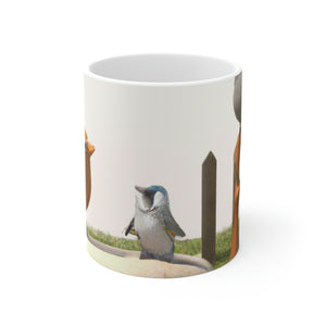 Bird Design By Kiln Scholar Pottery (Mug)