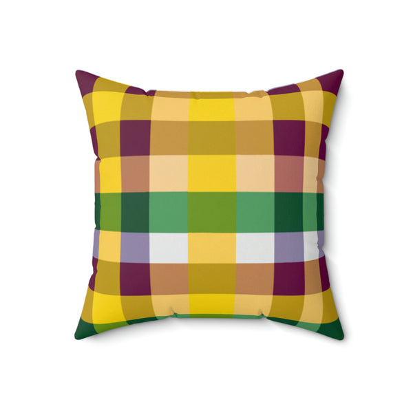 Plaid Design By: Rembrandt van Rijn (Pillow)