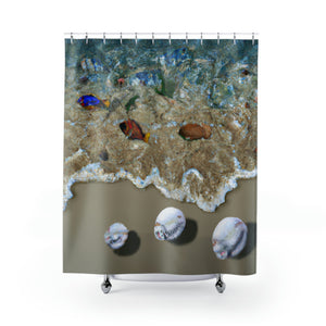 Beach Design By: Weston Rococo (Shower Curtain)