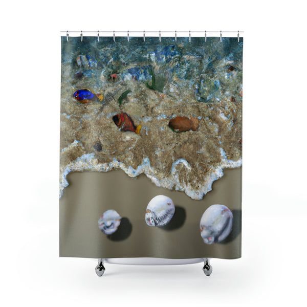 Beach Design By: Weston Rococo (Shower Curtain)