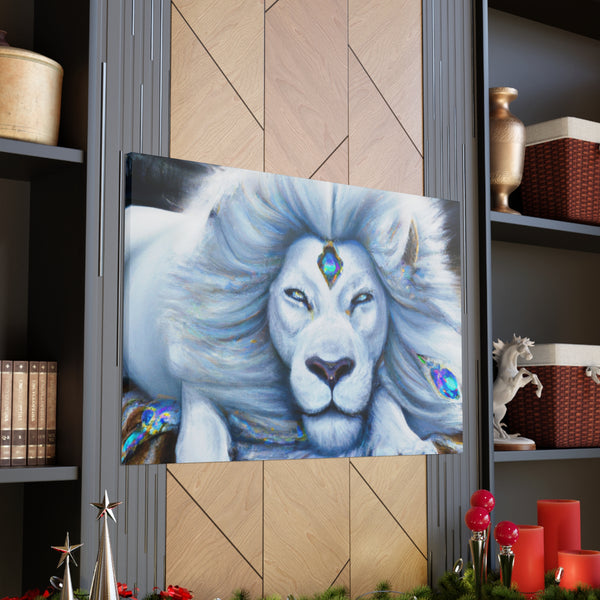 Lion Design By: Silver Swirls Artist (SSA) (Wall Art)