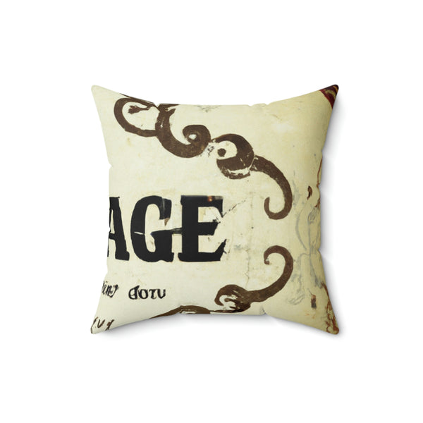 Vintage Print Designs - Avant-Vogue Interiors - Throw Pillow