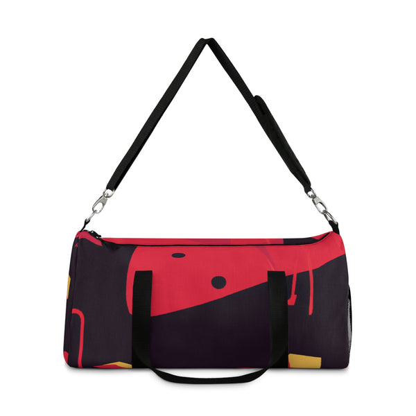 Geometric Art Design - NeoElegance Handbag Collection - Duffle Bag