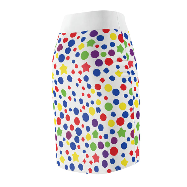 Polka Dot Designs By: Seammercy  (Pencil Skirt)