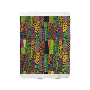 African Print Design By: Neon Serenity (Throw)