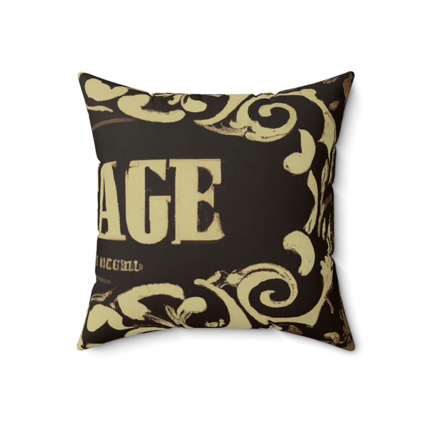 Vintage Print Designs - Interior Inventor - Throw Pillow