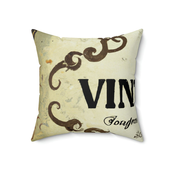 Vintage Print Designs - Avant-Vogue Interiors - Throw Pillow